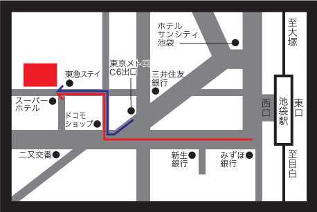 池袋プラザ 地図